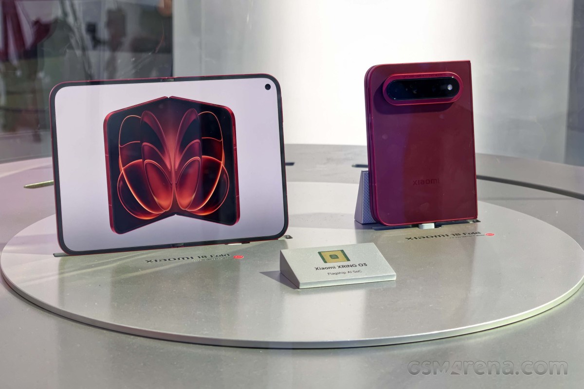 1000072158 گوشی Xiaomi 18 Fold با تراشه XRING O3 در IFA 2026 به نمایش گذاشته شد | لینک ۳۶۵