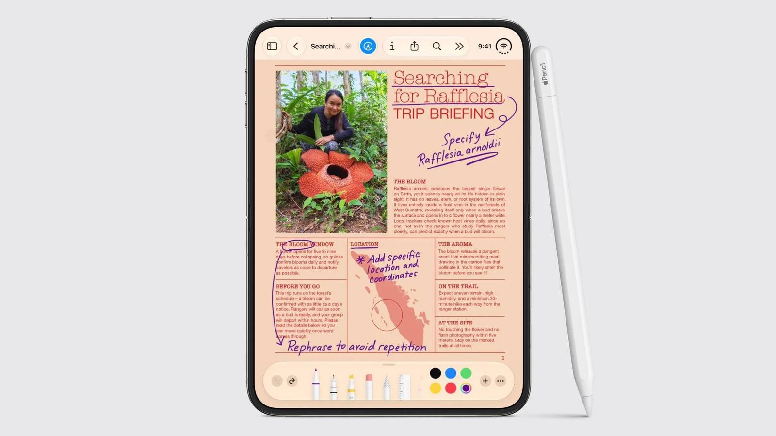 iphone-duo-apple-pencil نخستین گوشی تاشوی اپل با نام iPhone Duo معرفی شد | لینک ۳۶۵