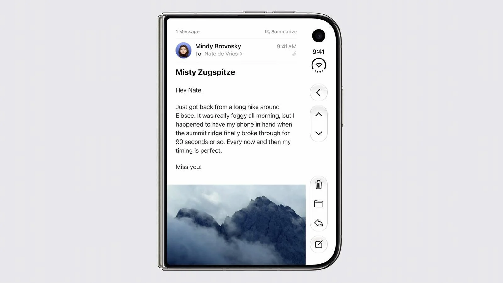 iphone-duo-mail نخستین گوشی تاشوی اپل با نام iPhone Duo معرفی شد | لینک ۳۶۵