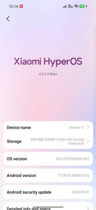 شیائومی نخستین به‌روزرسانی جهانی HyperOS 4 را منتشر کرد | لینک ۳۶۵