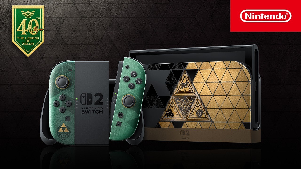باندل ویژه نینتندو سوییچ ۲ برای چهلمین سالگرد Zelda معرفی شد