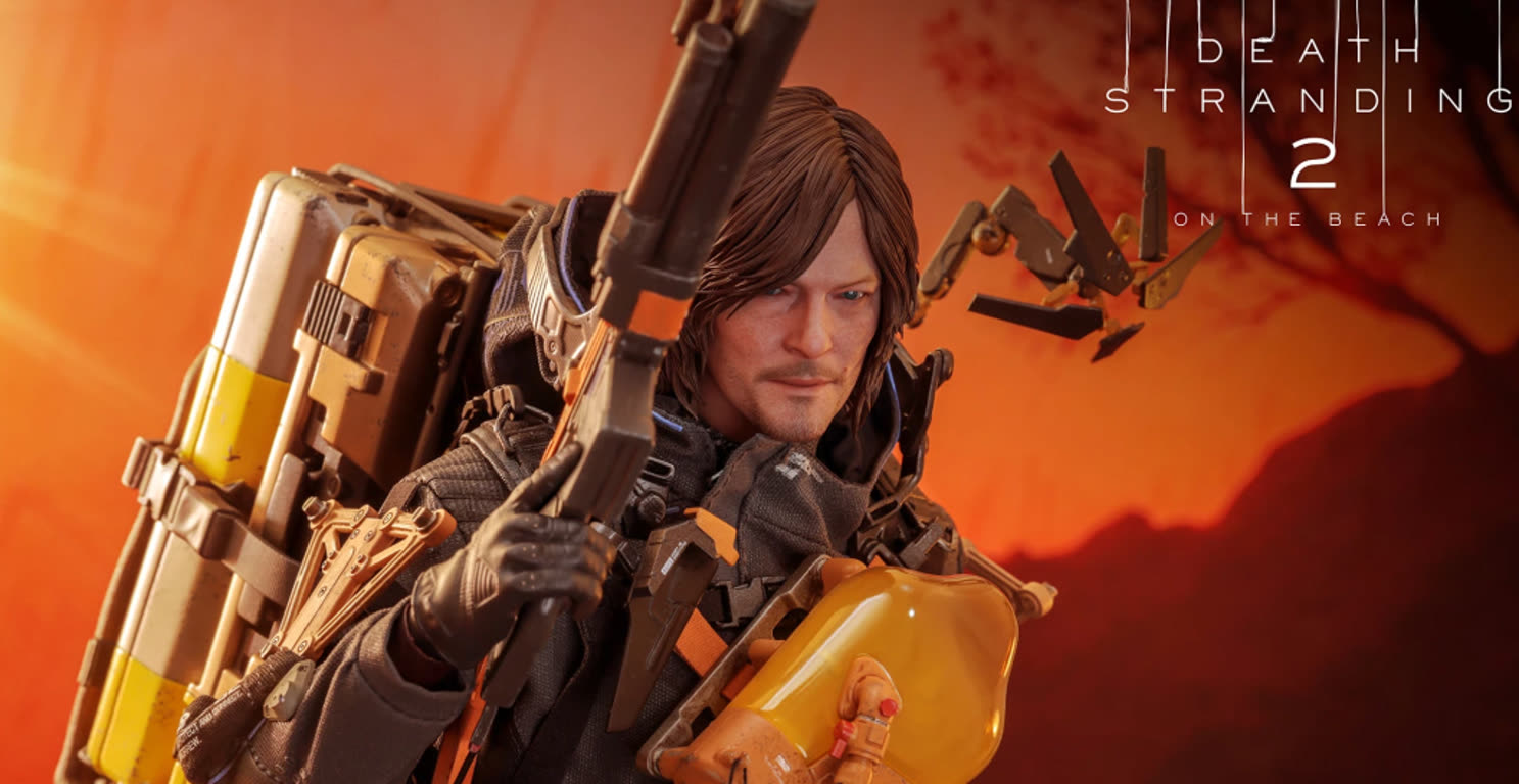 اکشن فیگور ۴۰۰ دلاری سم بریجز از بازی Death Stranding 2 یک اشتباه املایی عجیب دارد 
