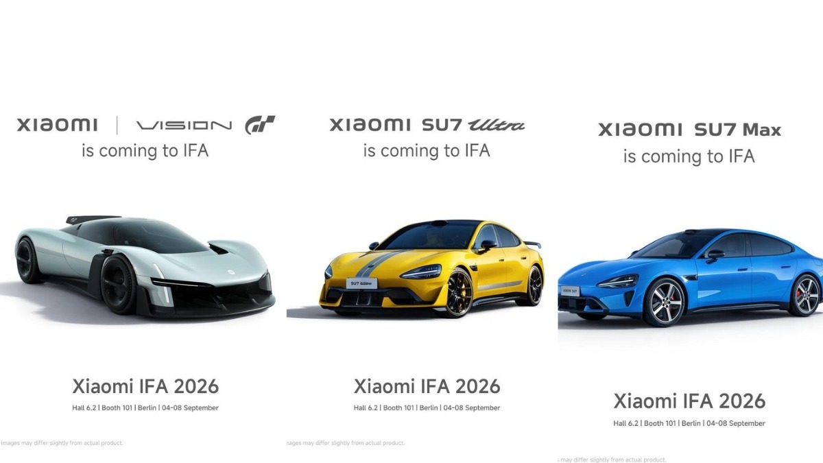 1000071968 شیائومی با خودروی SU7 Ultra و کانسپت Vision GT به IFA 2026 میآید | لینک ۳۶۵