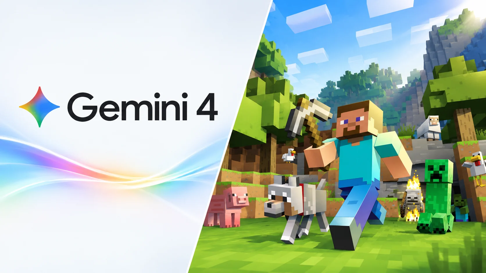 عوامل هوش مصنوعی Gemini 4 بازی Minecraft را بدون دخالت انسانی به پایان رساندند