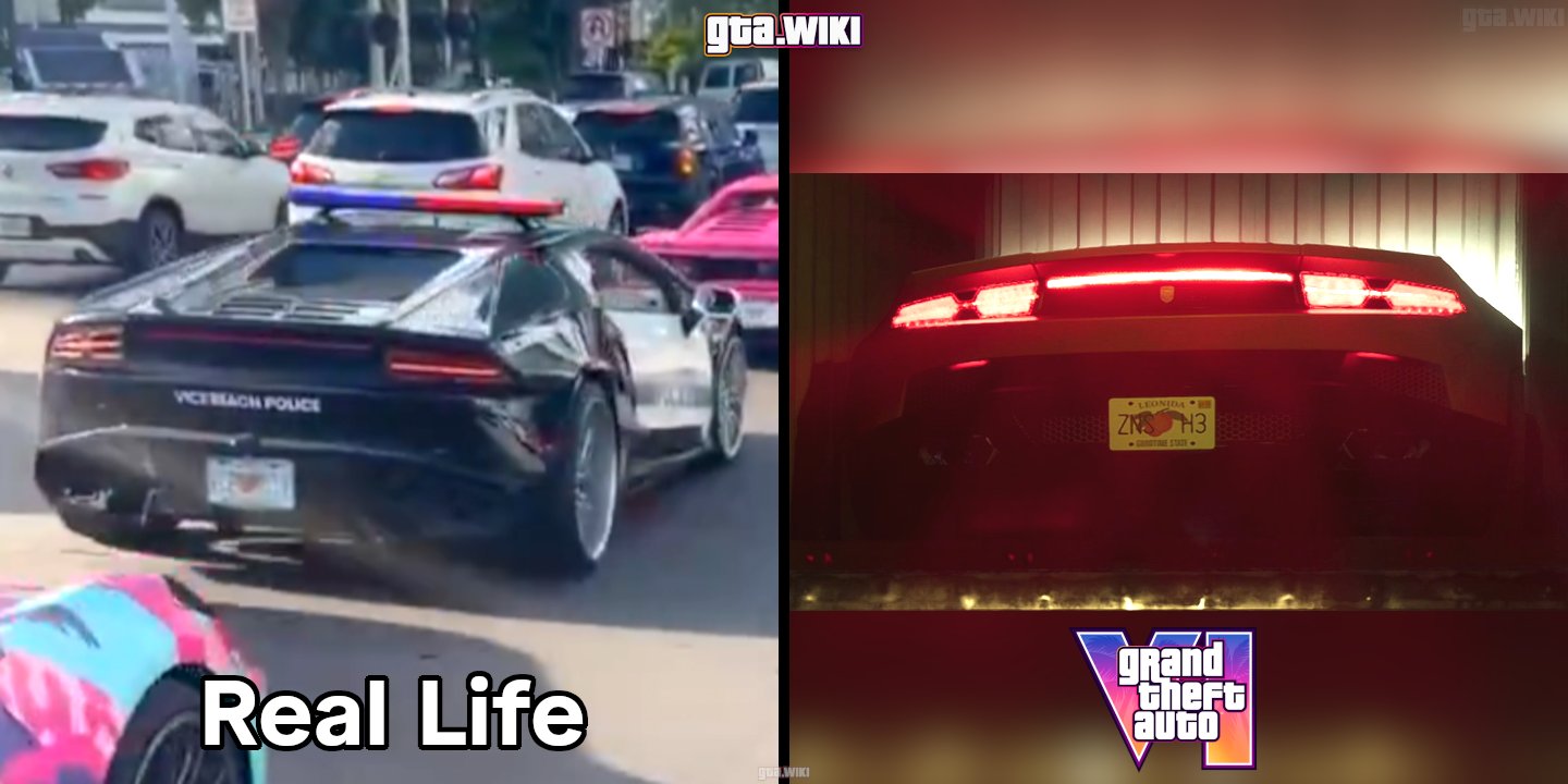 تماشا کنید: تبلیغ دیوانه‌وار GTA 6 در خیابان‌های میامی با سوپرکارها | لینک ۳۶۵