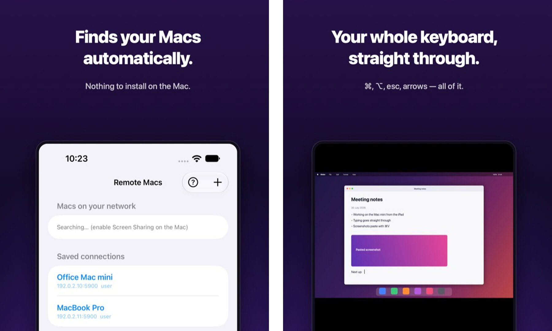 Headroom-App-for-Apple-devices-features-screenshot این اپلیکیشن آیفون Duo را به یک مک کوچک و جیبی تبدیل میکند | لینک ۳۶۵