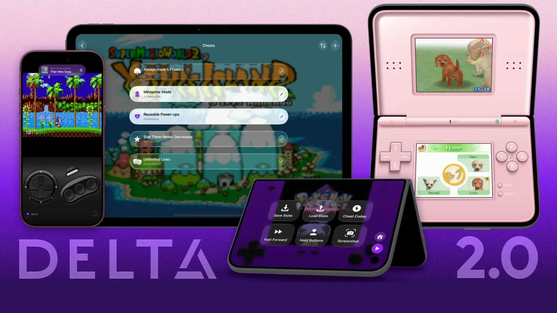 تجربه بازی‌های Nintendo DS روی گوشی iPhone Duo بازسازی شد